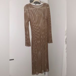 RHINESTONE SEE THROUGH SLIP